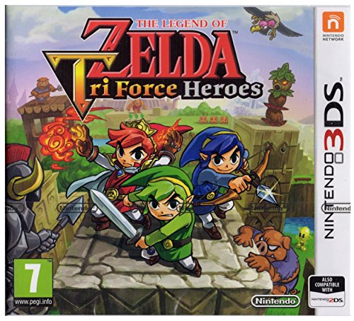 The Legend Of Zelda: Tri Force Heroes 3Ds- Nintendo 3Ds