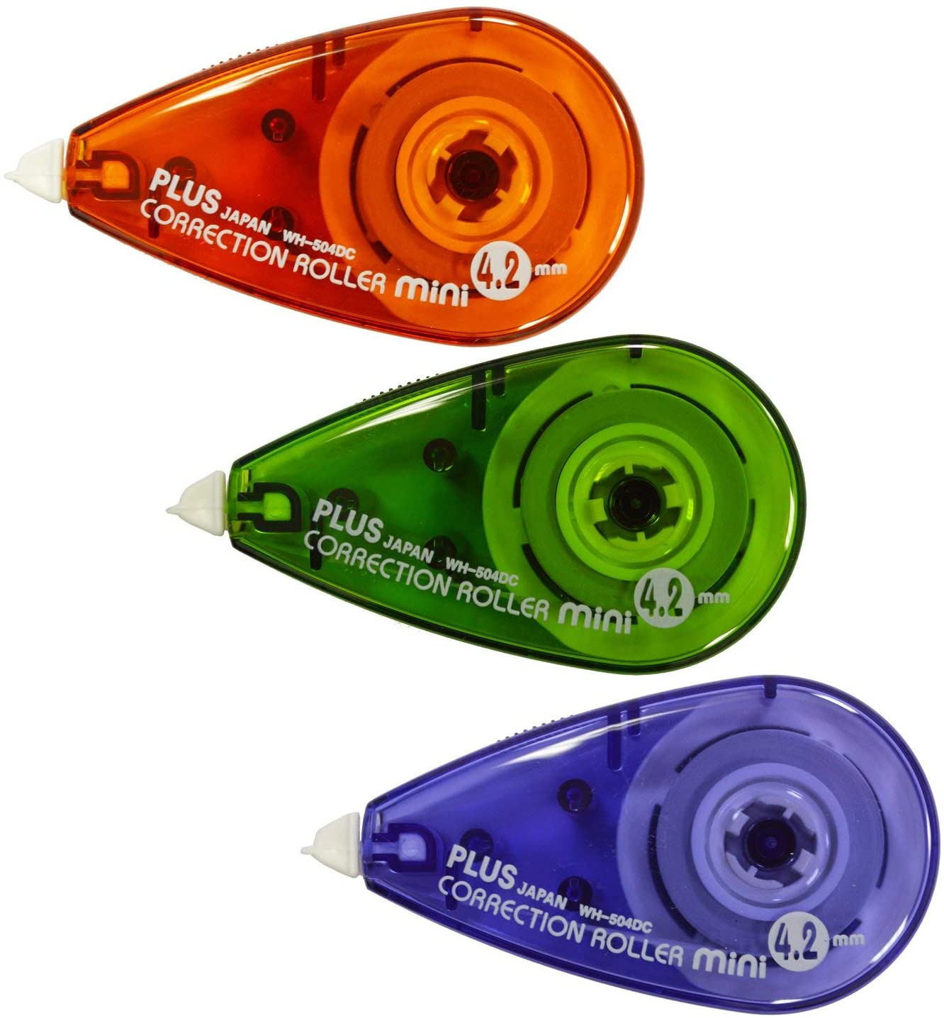 PLUS Japan correttore roller mini 2+1 gratis, 6 m x 4,2 mm