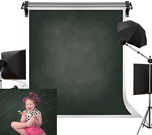 Kate Black Photo Backdrop Pieghevole retro tinta unita Sfondo per fotografia per la famiglia appena nata Stuio Shooting 5x7ft / 1.5x2.2m