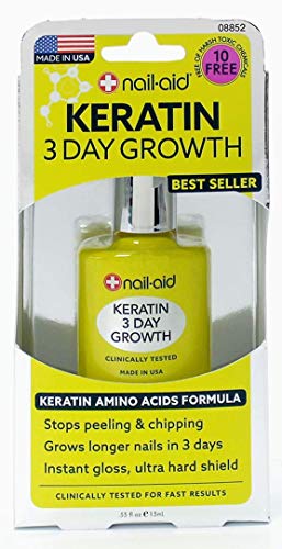 nail-aid Keratin 3-day Growth, 0.55 FL oz
