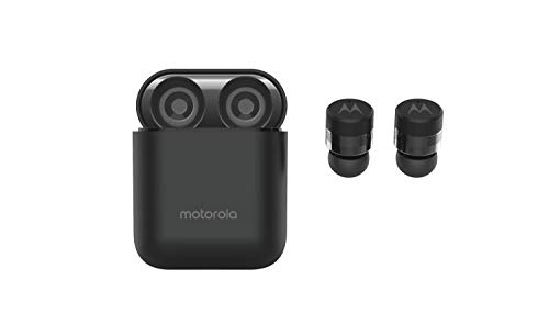 Motorola VerveBuds 110 - Auricolari wireless - Mini Cuffie In Ear - IP54Waterproof - 8,5h - mono o doppia - Compatibile con Alexa, Siri e Google Assistant - Nero