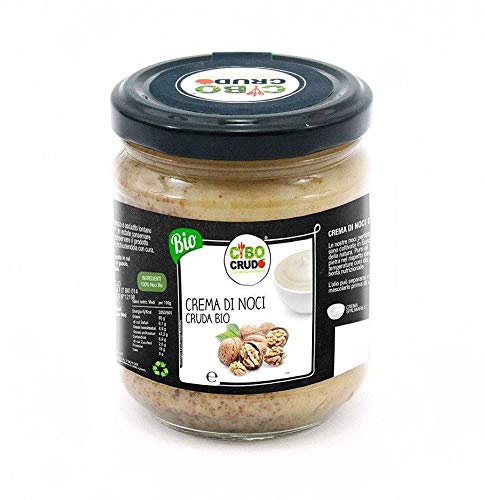 Crema di Noci Crudo Bio - Raw Organic Walnut Butter - 250g