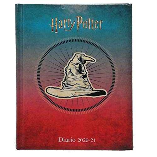 Harry Potter Diario Agenda Scuola Datato 2020/2021 - Prodotto Ufficiale - Dimensioni 13.5x18.5 cm circa Pagine in Lingua Italiana Copertina Rigida