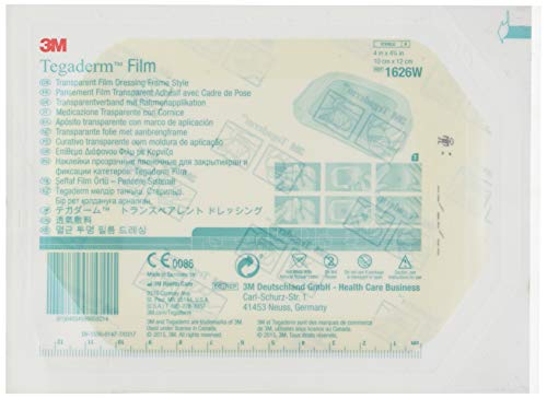 3M 34901 Tegaderm Film Medicazione Adesiva, Sterile in Film di Poliuretano, 10x12cm Confezioni da 50