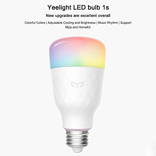 YEELIGHT LED Smart Bulb 1S 8.5 W, colorato, YLDP13YL