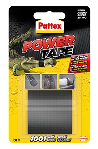 Pattex 1658094 Power Tape Nastro Universale, 5 m, Nero