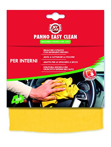 My Car, Easy Clean Panno Interni, in Microfibra, Cattura la Polvere Più Fastidiosa all'Interno dell'Auto, Uso a Secco e con Detergenti Specifici