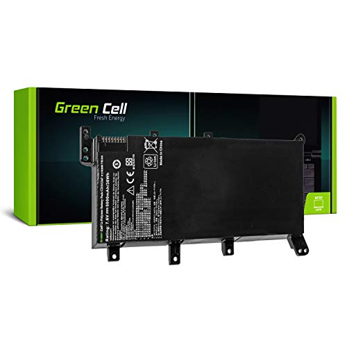 Green Cell® C21N1347 Batteria per Portatile ASUS A555 A555L F555 F555L F555LD K555 K555L K555LD R556 R556L R556LD R556LJ X555 X555L (4400mAh 7.6V Nero)