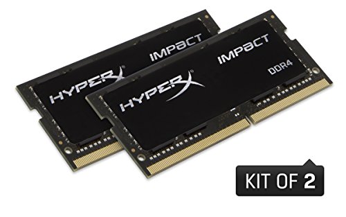 HyperX Impact DDR4 HX426S15IB2K2/32 Memoria, 2666 MHz, CL15 SODIMM, 32 GB Kit (2 x 16 GB)