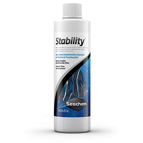 Seachem Stability Attivatore Batterico per Acquari d'Acqua Dolce e Marina - 500 ml