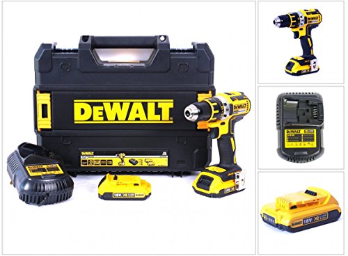 Dewalt - Trapano Avvitatore 2 Batteria Xr 18V 2,0Ah Dcd790D2-Qw In Valigetta