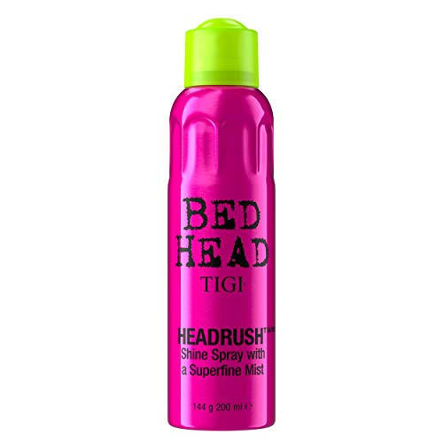 TIGI Bed Head Headrush Spray Shine Brillante, Adrenalina con Spray Finissimo