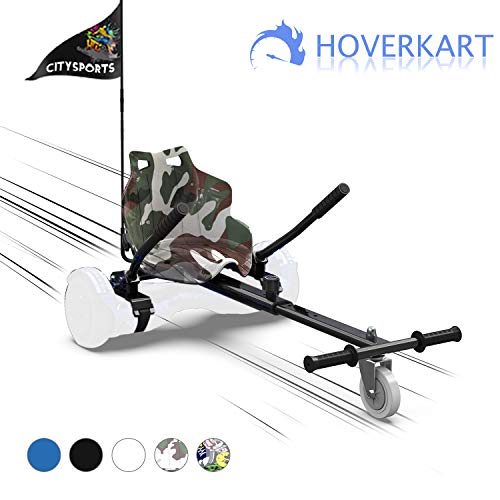 MARKBOARD HoverKart per Scooter Elettrico Go Kart per Hoverboard di 6.5 8 10 Pollici (junlv)