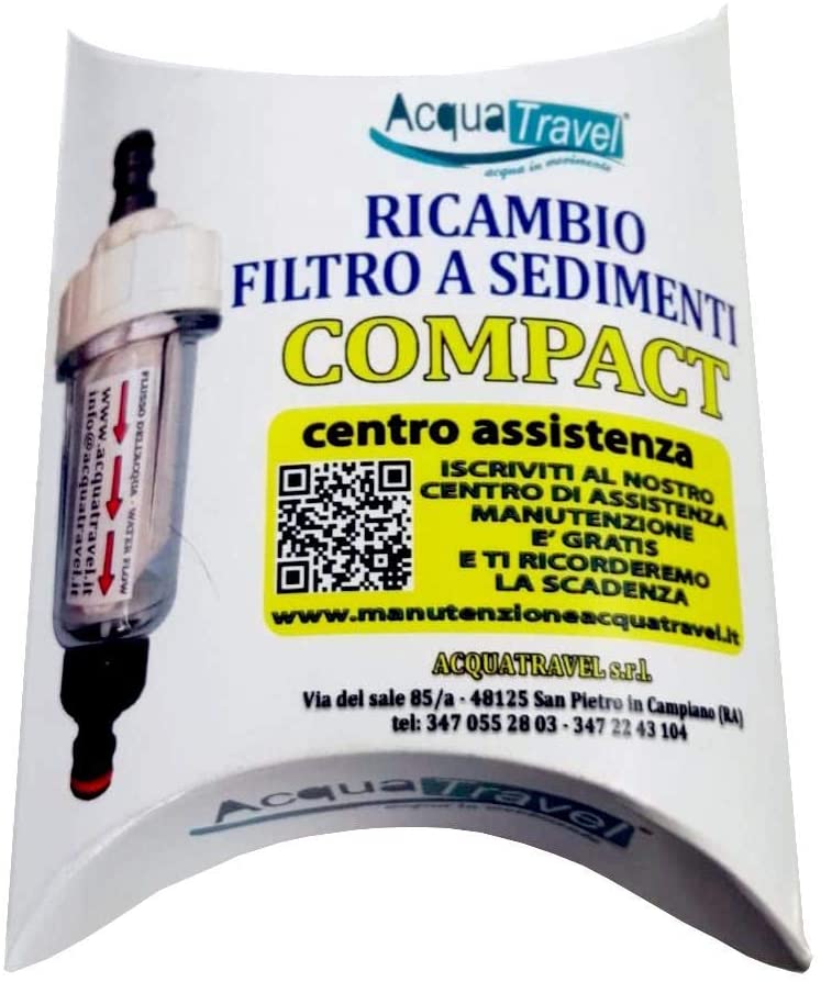 Acquatravel Ricambio per Filtro A SEDIMENTI Compact CARICO Acqua Camper