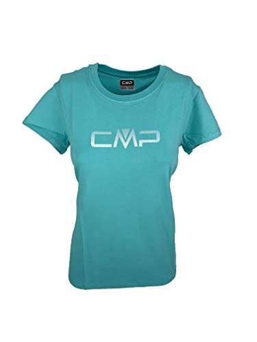 CMP T-Shirt in Cotone 30D6536P, Donna, Ceramic, 52