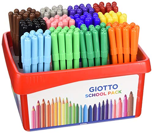 Giotto Turbo Color Schoolpack 144 Pezzi