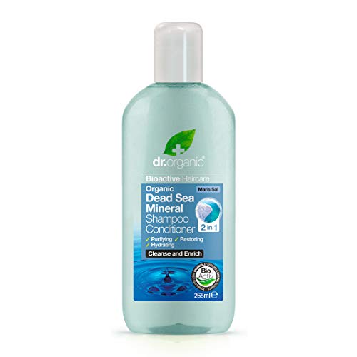 Dr. Organic Dead Sea Minerals Shampoo & Conditioner - Shampoo e Balsamo 2In1 265 ml