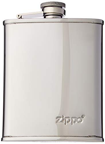 Zippo Hip, Fiaschetta Unisex, Polished Chrome, M