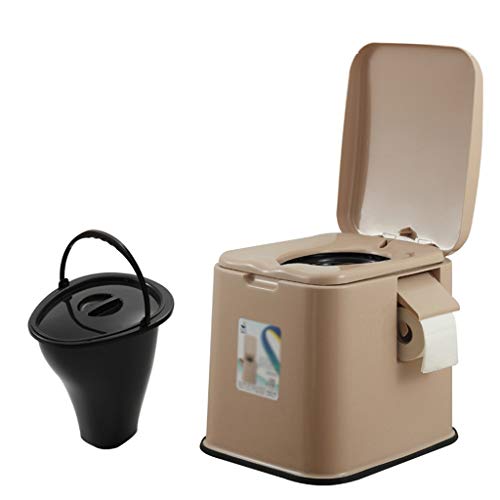 WC mobile Vasino WC Portatile, WC Portatile, Comodo Sedile Del Water per Campeggio, Spiaggia, Escursionismo (Color : A)