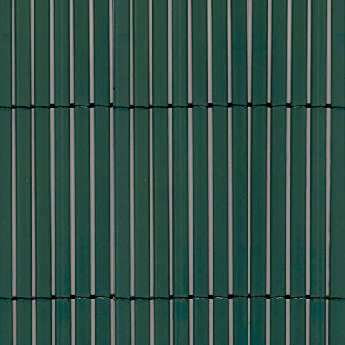 tenax Canniccio Sintetico a Canne Intere da 7 mm, Colorado, Colore Verde 1,50 x 5 m, Schermante Frangivista