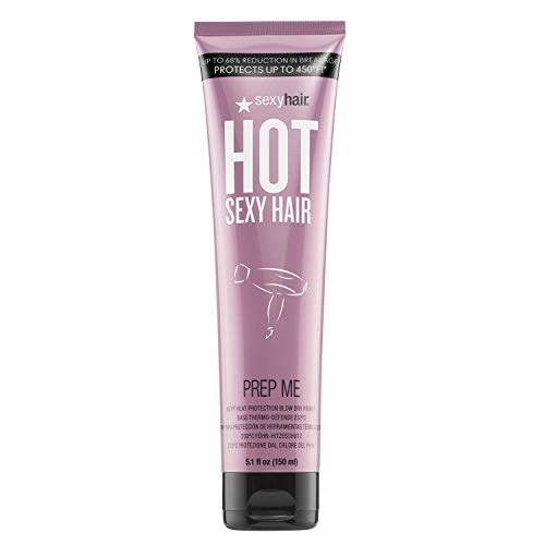 Sexy Hair Hot Prep Me Heat Protection Blow Dry Primer, 150 ml