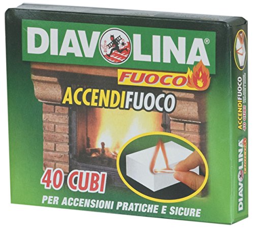 DIAVOLINA ACCENDIFUOCO 40 CUBETTI ART.15300 PZ - 24