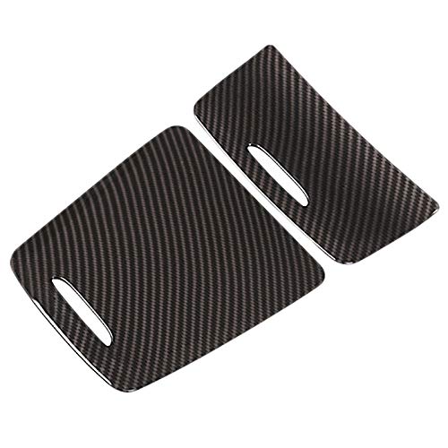 Shumo Carbon ABS Center Storage Box Panel Trim Posacenere Copertura Adesivi per Auto per Mercedes Cla Gla Una Classe W117 W176 A180 2014-2017