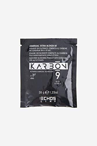 ECHOSLINE KARBON 9 - Polvere Decolorante 9 toni al carbone 24 X 35 gr MONODOSE