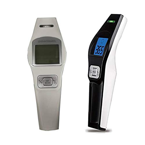 Termometro infrarossi professionale Univerhealth, termometro digitale febbre, termometro frontale