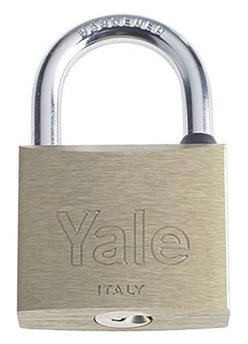 YALE Y1100040080 Lucchetto Standard 110 40 mm, Argento