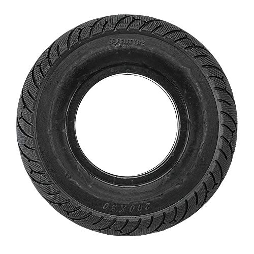 C-FUNN Pneumatico Solido Tubeless 193X48Mm / 8 'X2' Scooter No Gomma Piana E100 E150 E175 E200