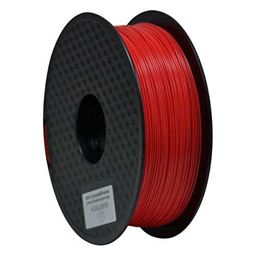 GEEETECH PLA Filamento 1.75mm 1kg Spool per Stampante 3D, Rosso