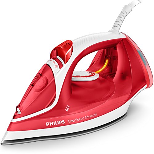 Philips EasySpeed GC2672/40 ferro da stiro Ferro a vapore Ceramica Rosso, Bianco 2300 W
