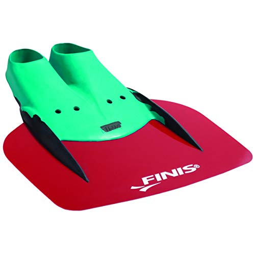 Finis Shooter Monopinna, Verde/Rosso, L