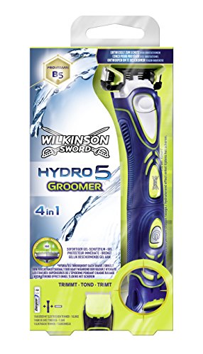 Wilkinson Sword Hydro 5 Groomer - Rasoio da uomo con rasoio e 1 lama, 1 pezzo