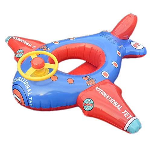 ZYL-YL Environmental Protection anello di nuoto del commercio all'ingrosso ispessimento del PVC piscina gonfiabile giocattolo della spiaggia Nuoto in PVC galleggiante piscina for bambini (Colore: Blu,