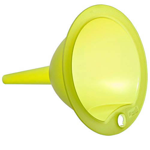 Rotho Vulcano Grande imbuto, Plastica PP senza BPA, Verde/Transparente, 13.0 x 2.1 x 17.0 cm