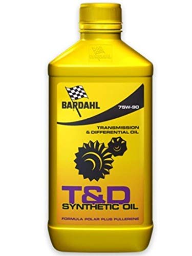 BARDAHL T&D Synthetic Oil 75W90 Lubrificanti Olio Trasimissioni Differenziali Ingranaggi Cambio 1 LT