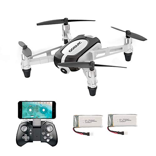 GoolRC T700 Drone 720P WiFi FPV Mini Selfie Droni G-Sensor Altitude Hold RC Training Quadcopter w / 2 Batteria per Principianti Bambini