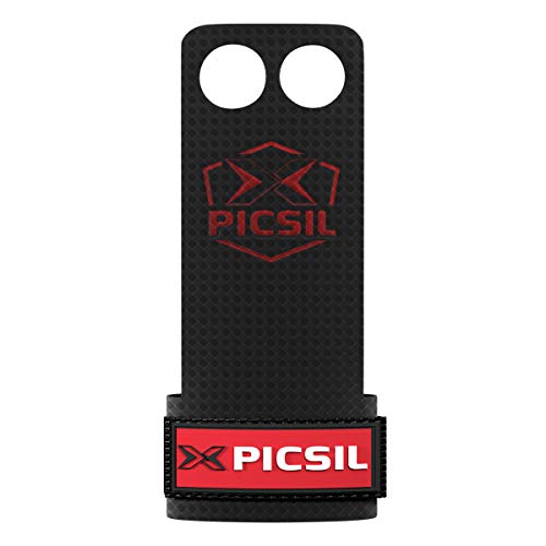 PICSIL Falcon Pracalli 2H - Guanti Crossfit Paracalli per Palestra e Sollevamento Pesi per Trazioni, Calisthenics, Ginnastica Artistica, Bodybuilding, Protezioni Mani. Taglia XL