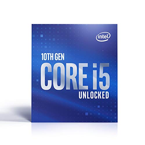 Intel Core i5-10600K (base 4.10 GHz, attacco LGA1200, 125 Watt) Box