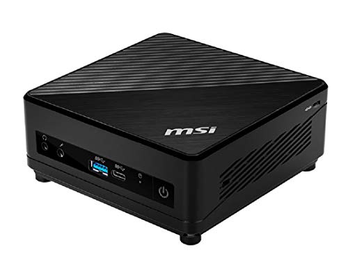 MSI Cubi 5 10M-033EU Mini PC, Processore Intel® Core™ i3 i3-10110U, RAM 8 GB DDR4-SDRAM, SSD 256 GB, Windows 10 Home