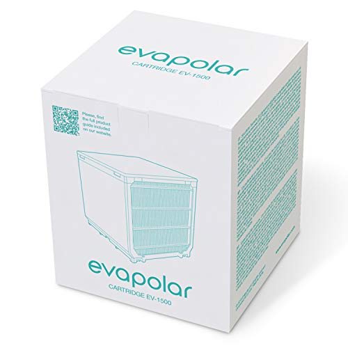 Evapolar Cartuccia di Ricambio per evaporazione per evaLIGHT Plus Personal Air Cooler + umidificatore