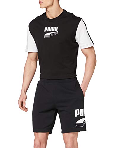Puma Rebel Bold S 9`, Pantaloncini Uomo, Black, L