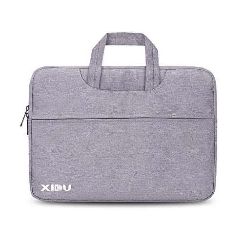 XIDU Sleeve Laptop Notebook Tablet, Custodia Impermeabile a Tasca per Notebook, Compatibile con 14 Pollici, 11,6 Pollici, 13,3 Pollici, MacBook PRO, MacBook Air, Surface PRO e Surface Laptop, Grigio