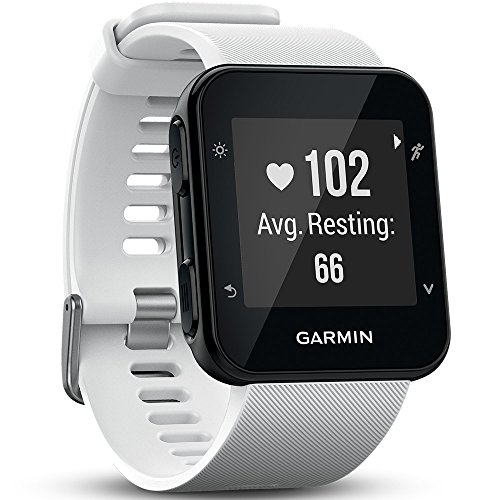 Garmin Forerunner 35 GPS Running Watch con Sensore Cardio al Polso, Connettività Smart e Monitoraggio attività Quotidiana, Bianco (Ricondizionato)