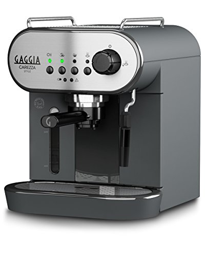 Gaggia Carezza Style Macchina da Caffè Espresso Manuale, per Macinato e Cialde, RI8523/01