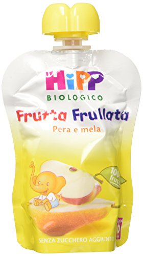 Hipp Frutta Frullata Pera e Mela - 6 confezioni da 90 g