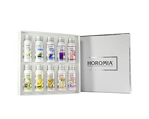 Horomia Horobox Silver Profuma Bucato 10 Essenze Flaconi Impostata - 500 Ml