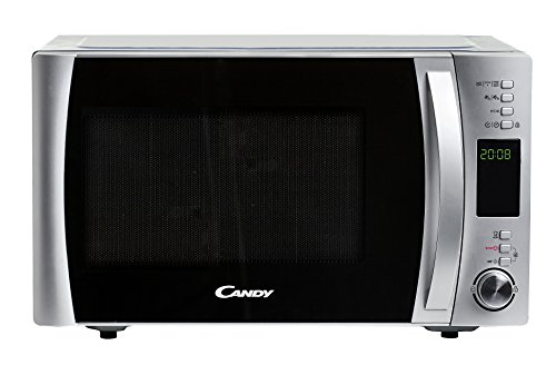 Candy cmxg 30DS Forno microonde con grill e app Cook-in, 30 litri, 900 W, Grill, Argento